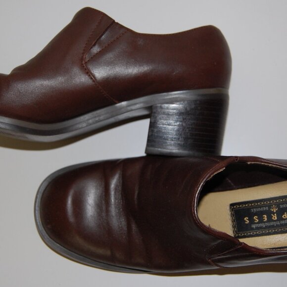 Express St. Michel Genuine Leather Shoes, Women Size US 8.5, Brown - Picture 9 of 13